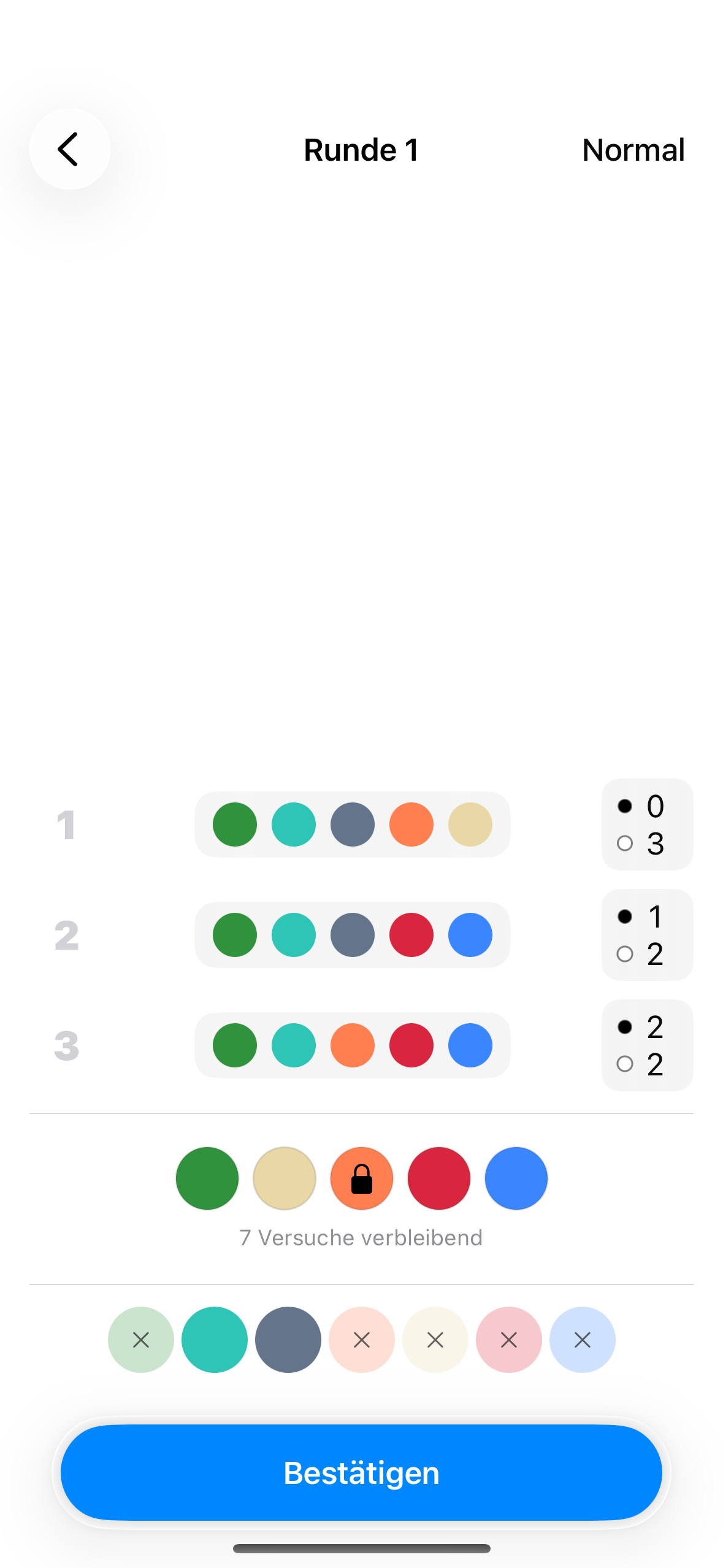 Combine colors, read the clues, and crack the secret code one move at a time.